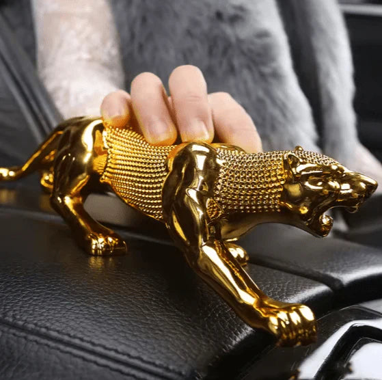 Luxury Cheetah Sculpture | تمثال الفهد الفاخر
